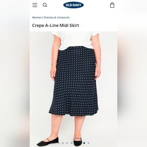 Old Navy Polka Dot Skirt 2x